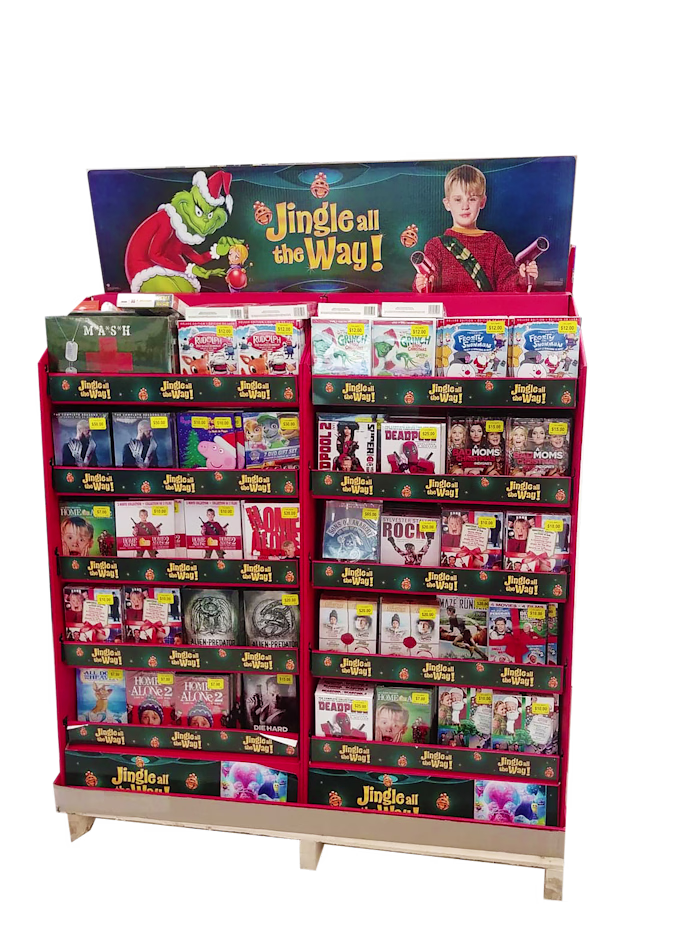 Walmart PoP display units.