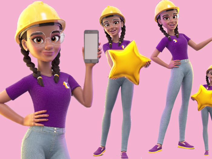 Do 3d character modeling cartoon model and animation for you