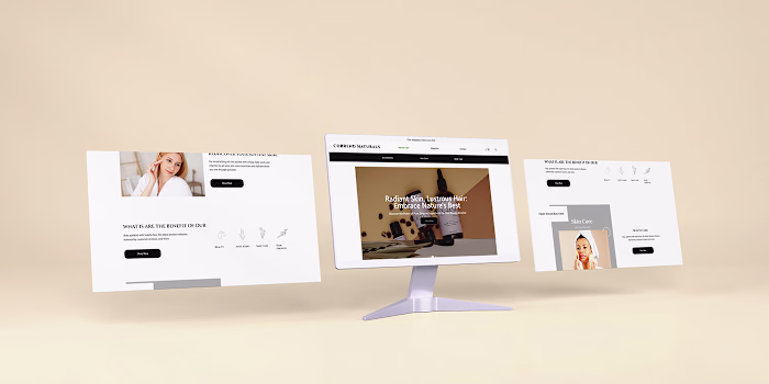 Luxury Skincare Website 