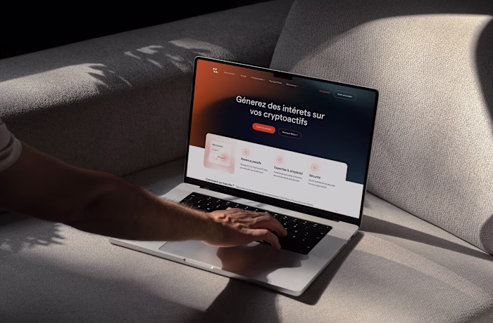 Meria (JustMining) branding and Web3 website
