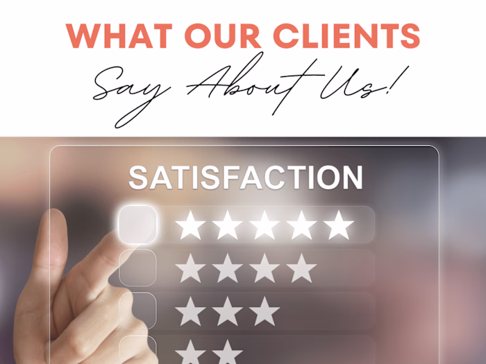 Graphic Design for Website Portfolio & Testimonial