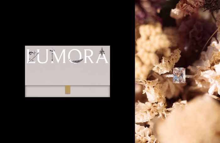 Lumora · Brand Identity Design + AI