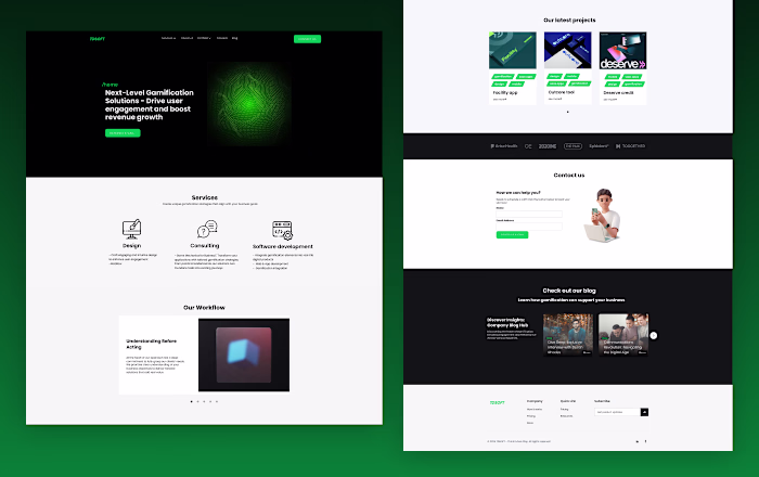 Software Development Company - Landing Page