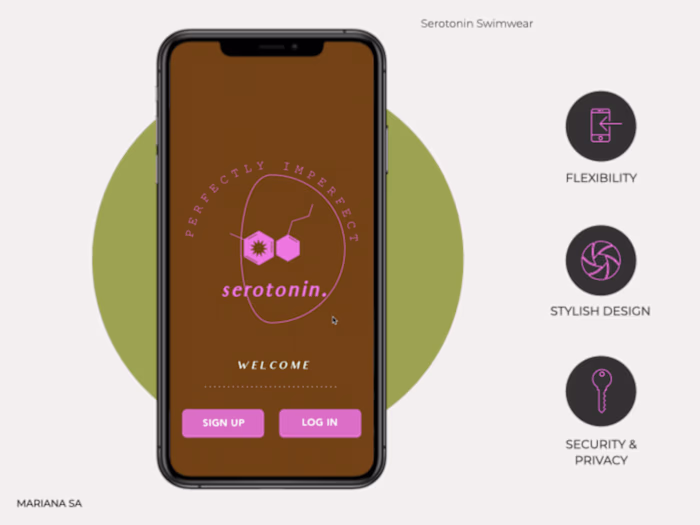 App Design- Serotonin Swimwear Brand