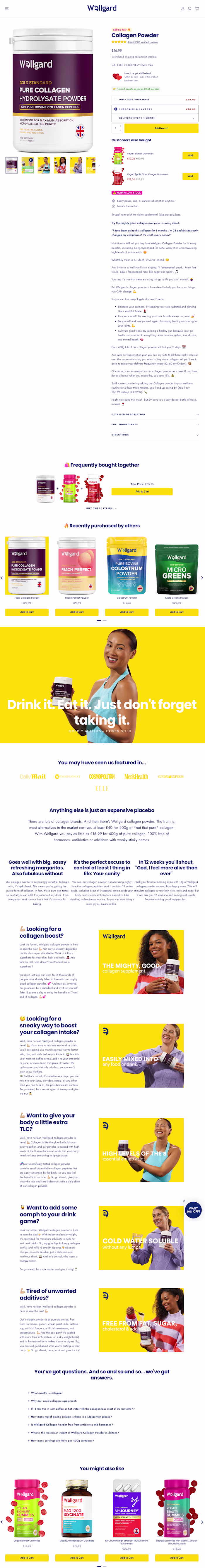 I turned a bland collagen page into something cheeky.