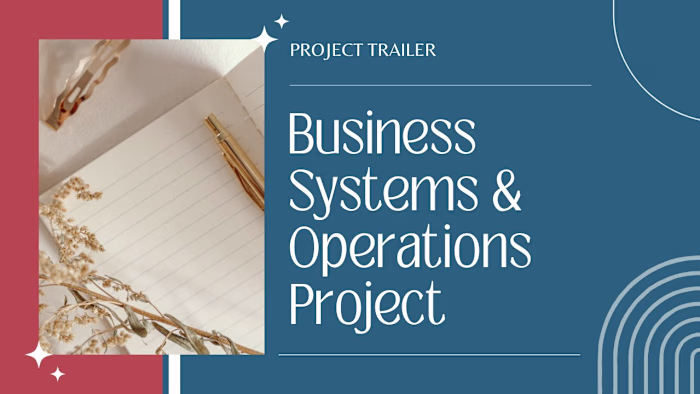 Business Systems & Operations OBM Project Results 🏆 - YouTube