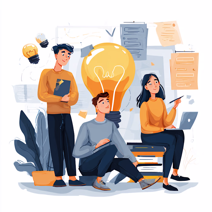 Custom Illustrations for Brand Strategy and Problem Solving