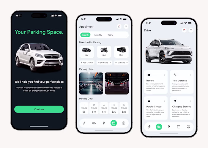 Parking App Design and Development