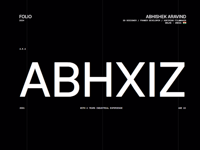 Dynamic Portfolio Landing Page