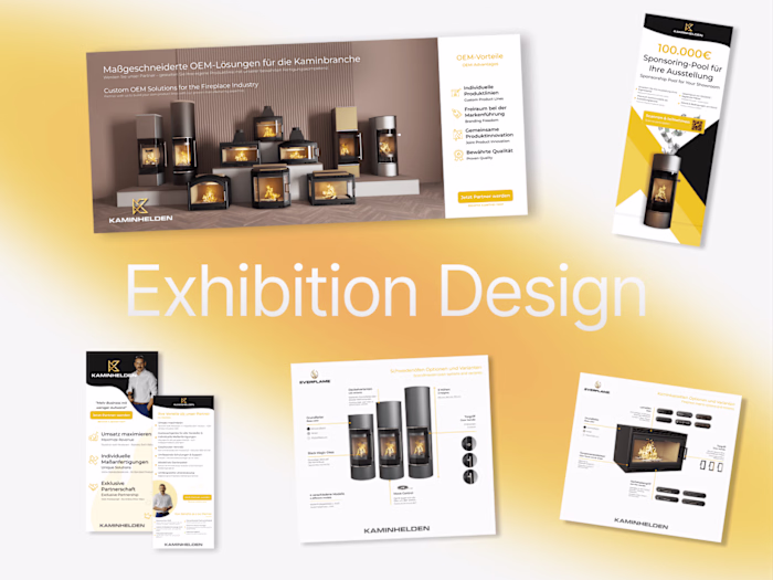 Exhibition Design: Kaminhelden Fireplace Industry Showcase