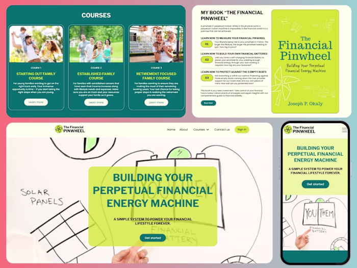 Full Design & Kajabi Website Creation