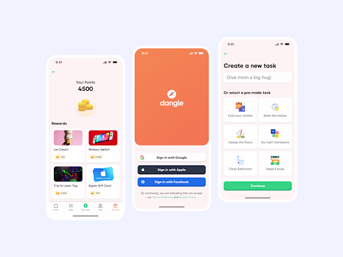 Gamified Mobile App UX/UI