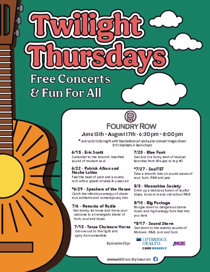 Cohesive Poster Series for Retail Center's Community Event