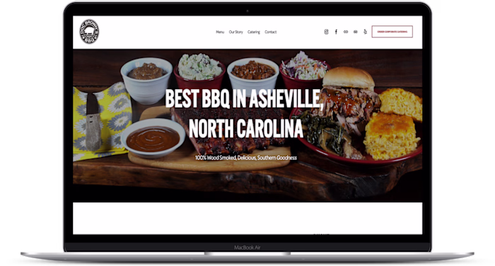 Doc Brown’s BBQ — Asheville Brand & Web Designer | Thrive Design