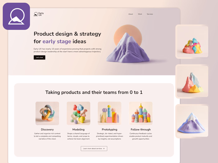 Webflow business website