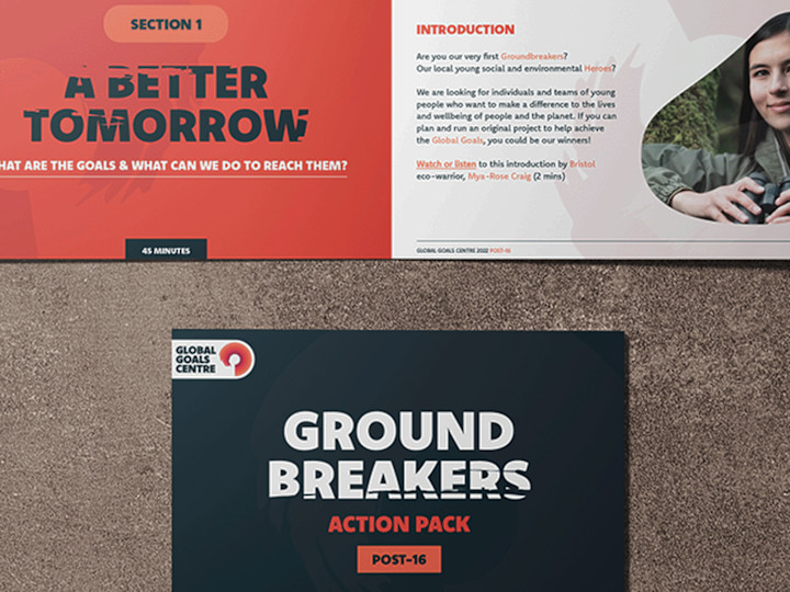 Cover image for Global Goals Centre - 'Groundbreakers' Competition