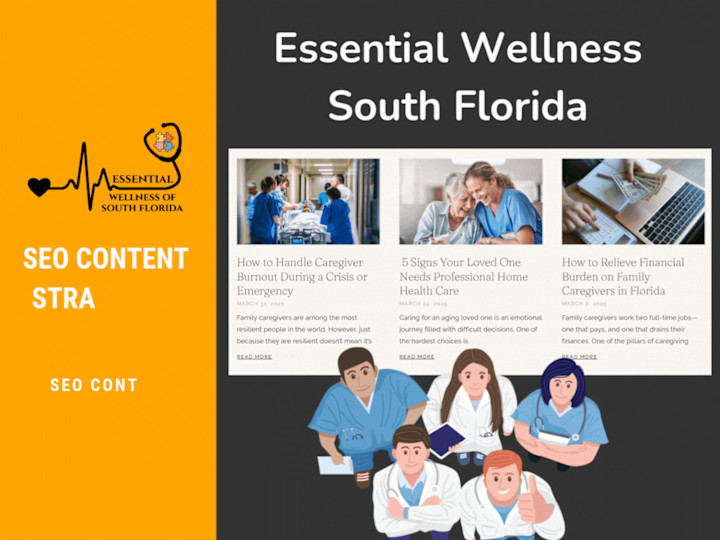 Cover image for SEO Content Strategy & Blog Writing for Essential Wellness