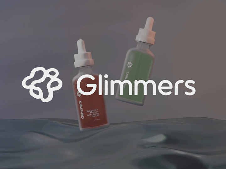 Cover image for Beauty Brand Strategy, Packaging, 3D, Video, Identity | Glimmers