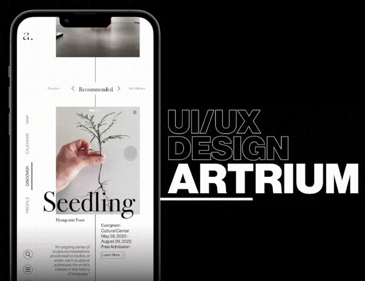 Cover image for Artrium App Design Project