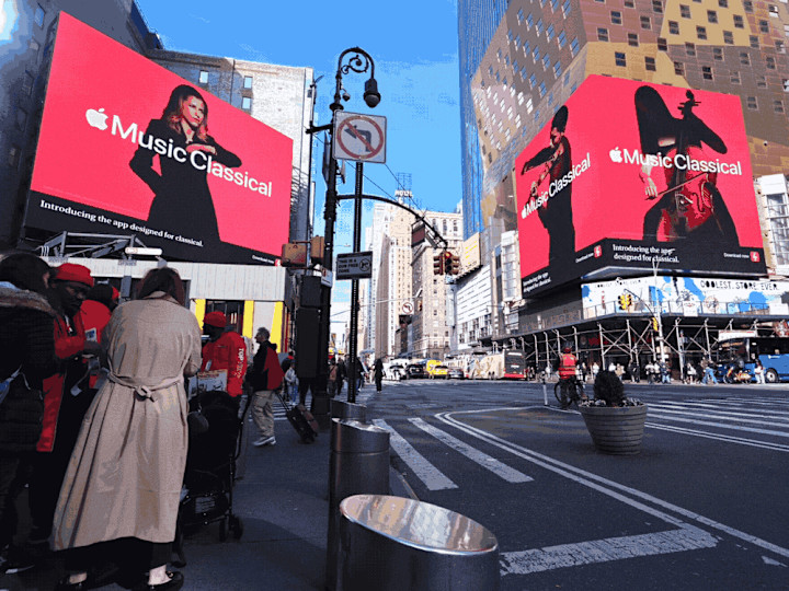 Cover image for Apple Music Classical // Dynamic Multiplatform Ad Campaigns 