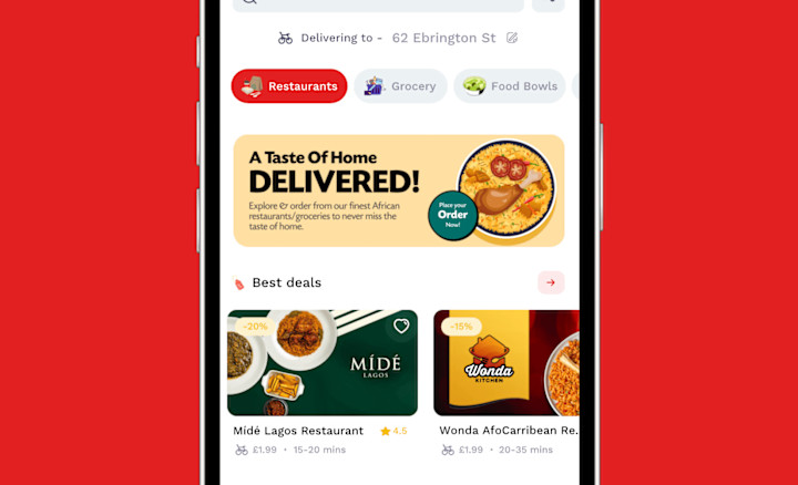 Cover image for FindChow - Food delivery app