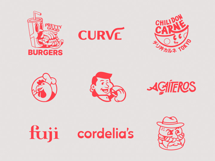 Cover image for Restaurant Logos ∗ 2021 ~ 2023