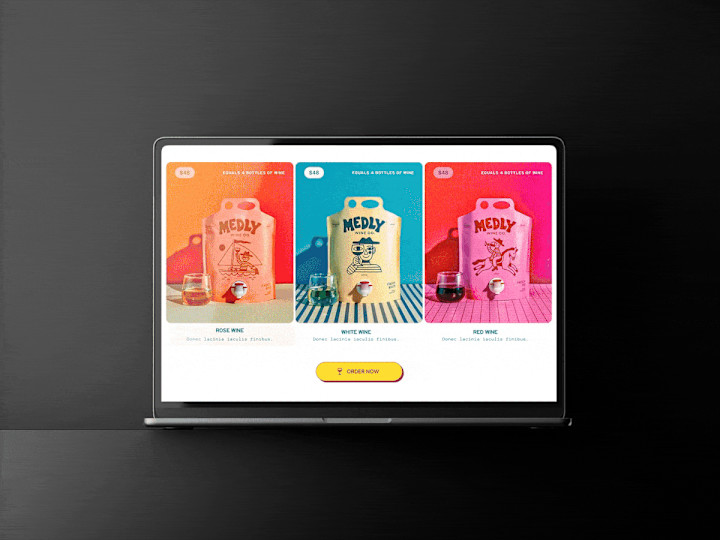 Cover image for Medly Website Design