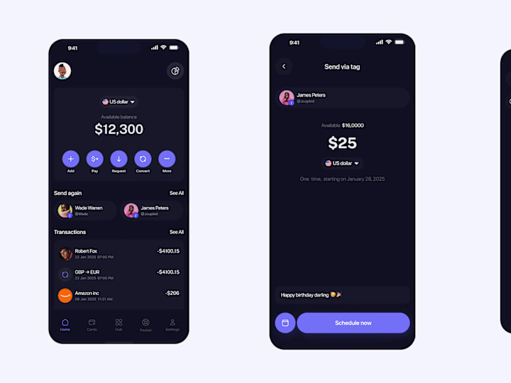 Cover image for  Simplifying money management with seamless UX.