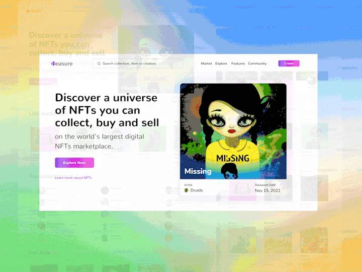 Cover image for Treasure – Buy, Sell & Collect NFTs Easily