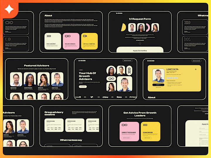Cover image for Advisory platform - UI/UX, Webflow and no-code development