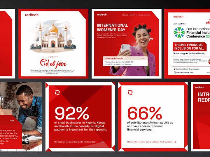 Cover image for Redtech | Branding, Motion & 3D