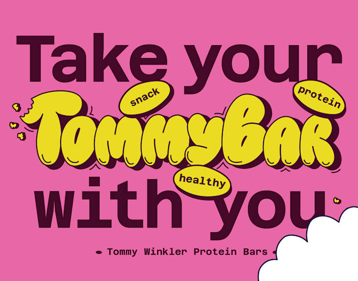 Cover image for TommyBar. Brand Identity for Protein Bars :: Behance