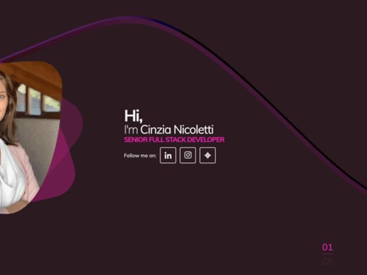 Cover image for Cinzia Nicoletti - Senior Full Stack Developer