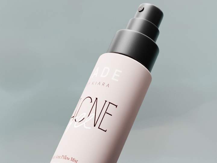 Cover image for Acne Spray CG Ad