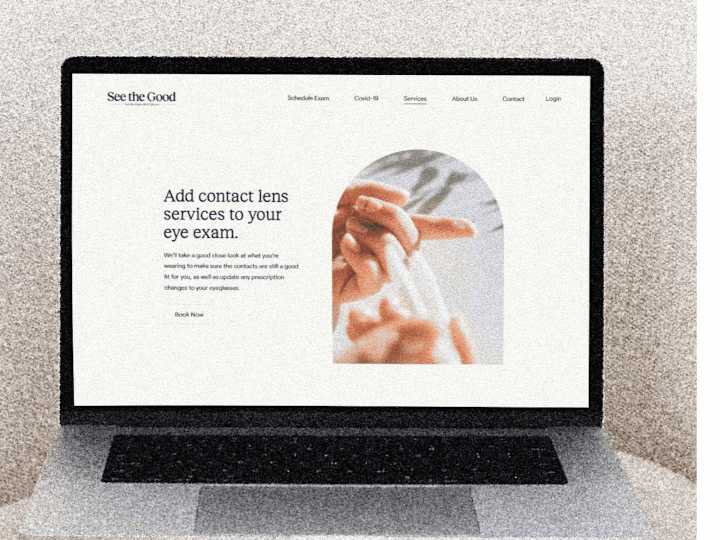Cover image for Squarespace Website for Optometrist (Spec)