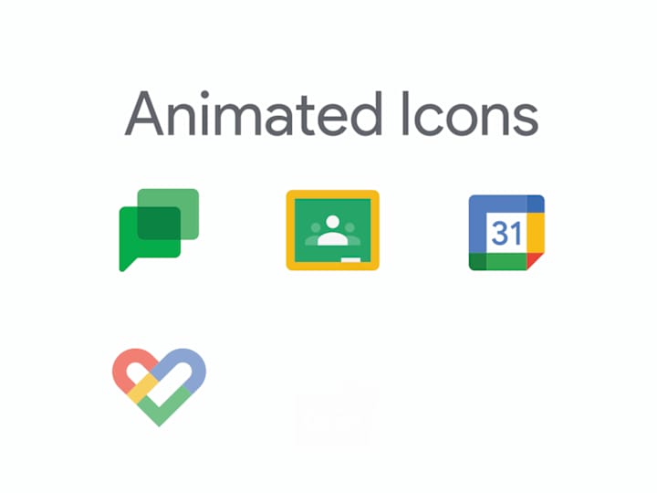 Cover image for Google Icons - Animated