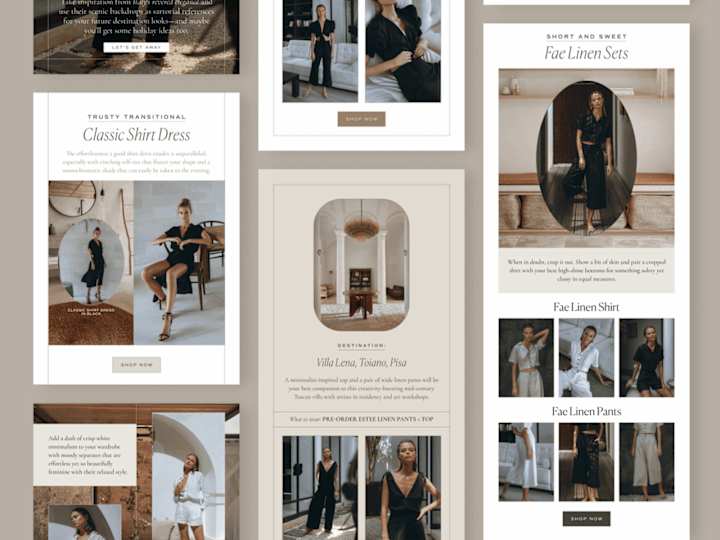 Cover image for Fashion Newsletters | UI Design