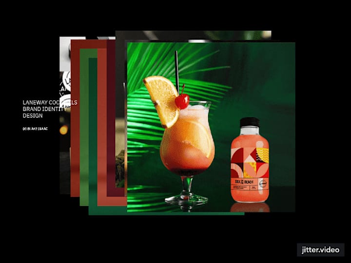 Cover image for Logo and Packaging Design for Laneway Cocktails