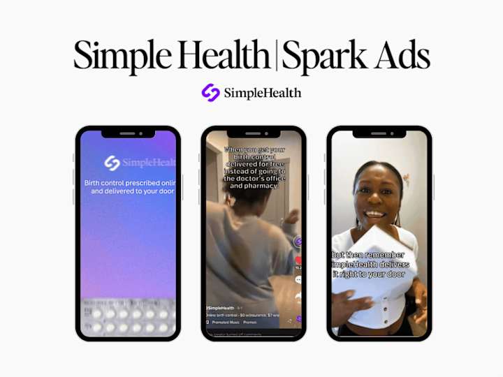 Cover image for 📲 Tik Tok Paid Ad Creation | Simple Health Birth Control