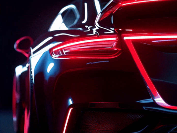 Cover image for Tesla Futuristic Car • AI Premium Branding