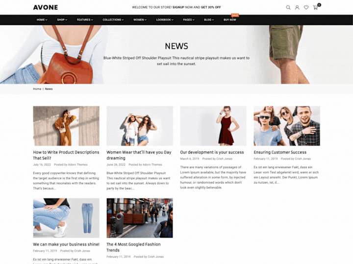 Cover image for Shopify Boutique: Your Online Clothing Destination