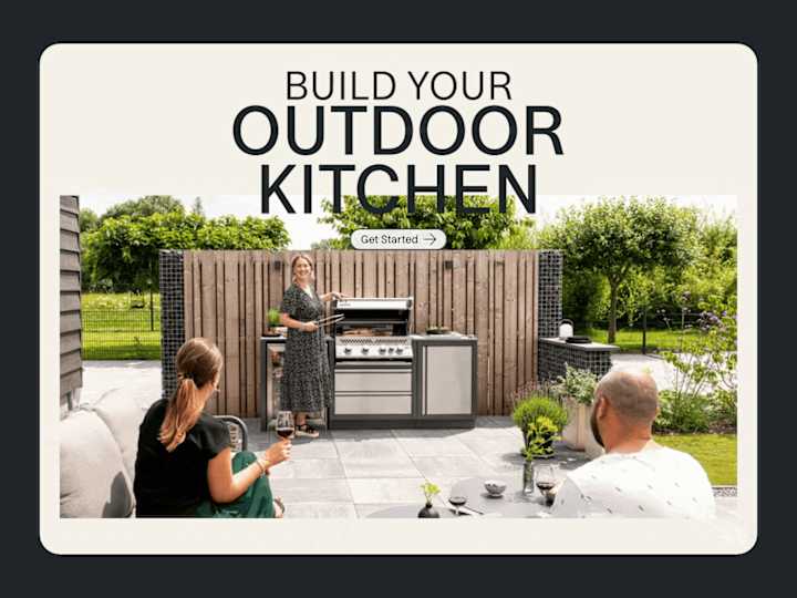 Cover image for Outdoor Kitchens Website