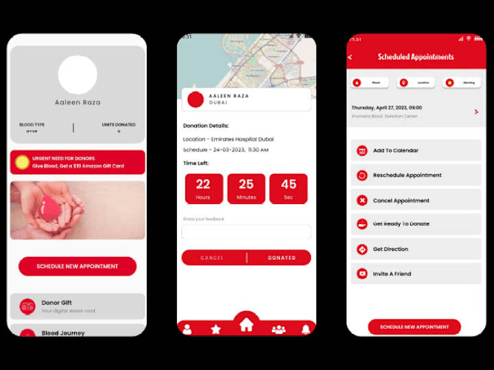 Cover image for Blood Donation Application - Flutter based Mobile App