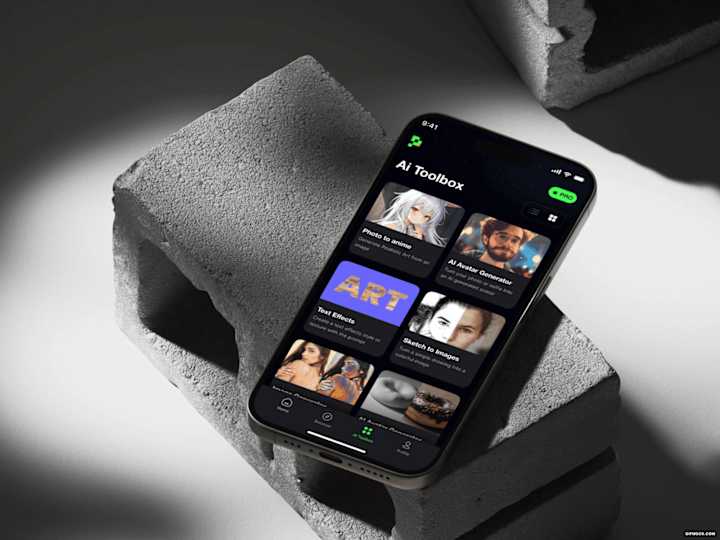Cover image for PaintlyAi Mobile App Design: Generate any thing with one prompt