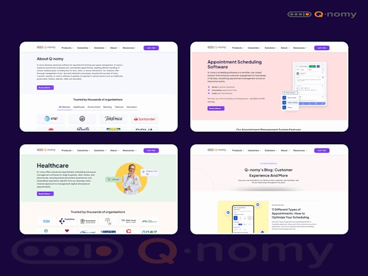 Cover image for Smart Queue Solutions with Qnomy on Webflow