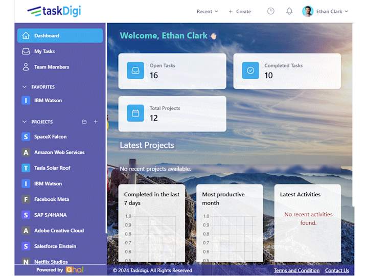 Cover image for Task Management Software System 🗒️|  SaaS App