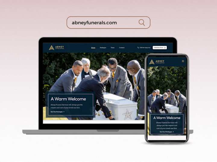 Cover image for Abney Funeral Services | Journey of Compassion and Innovation