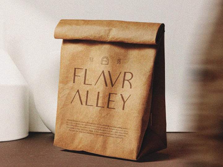 Cover image for FLAVR ALLEY | Brand Identity Design