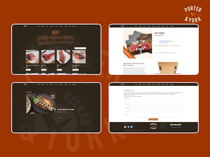 Cover image for Premium Butcher Shop E-Commerce