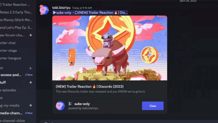 Cover image for Discord: Media Channels